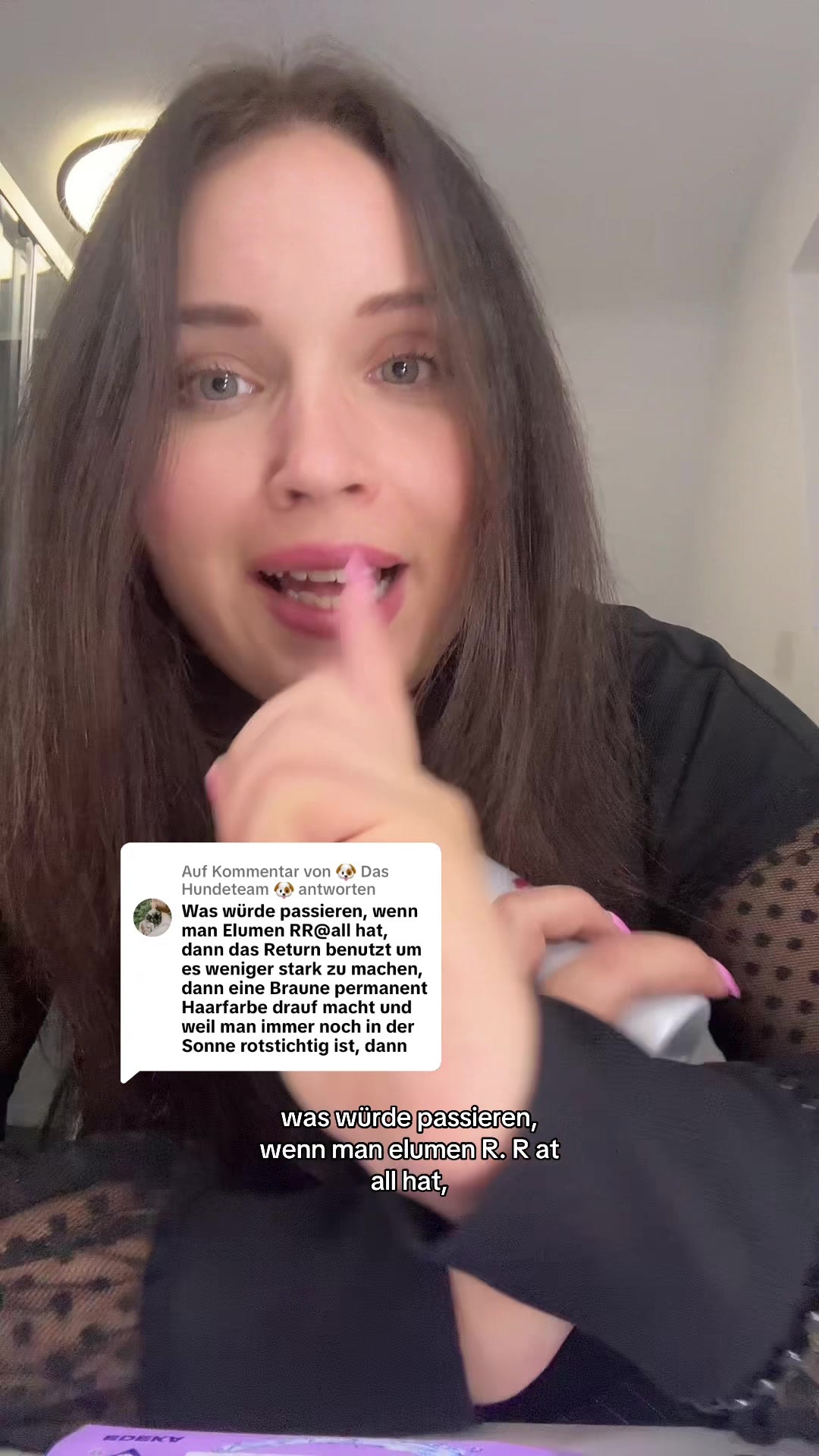 Standbild aus Chrissys Video