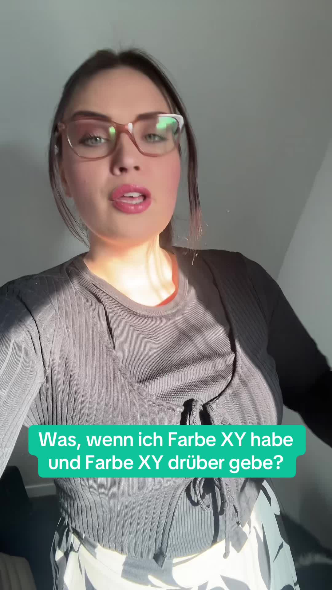 Standbild aus Chrissys Video