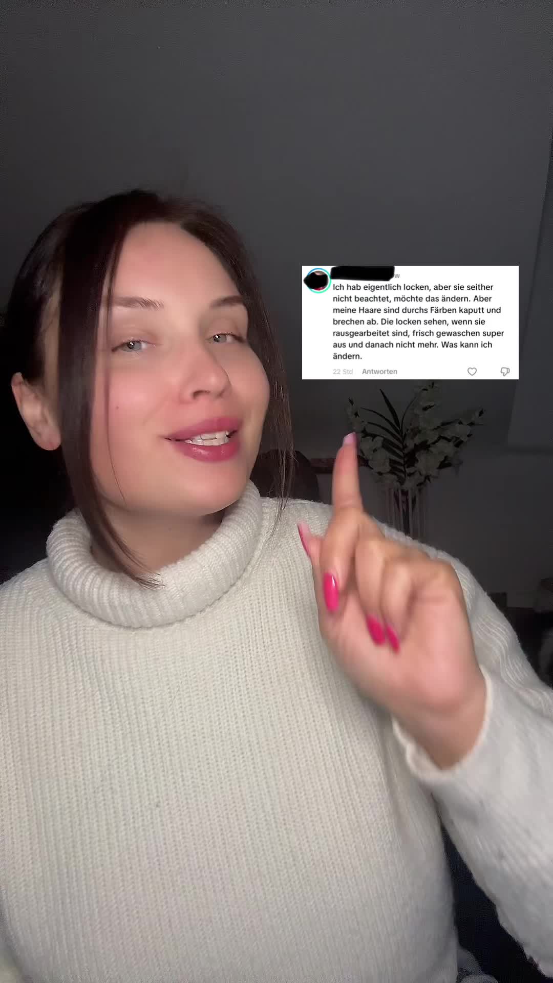 Standbild aus Chrissys Video