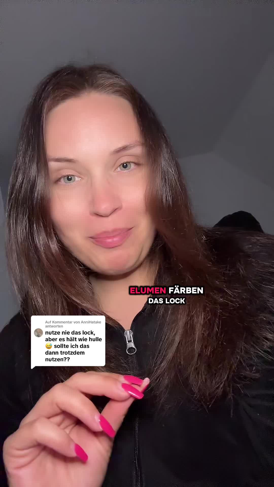 Standbild aus Chrissys Video