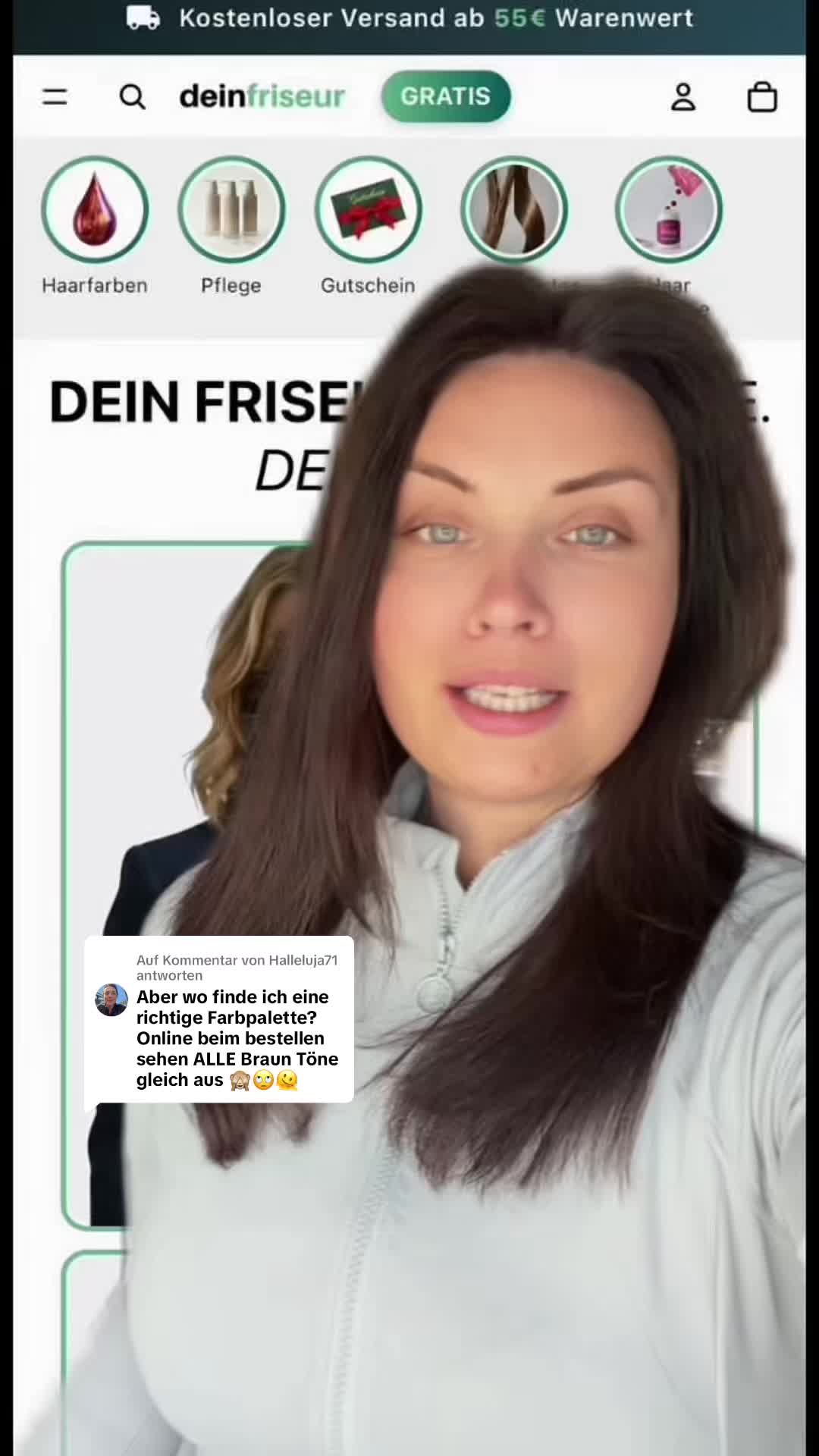 Standbild aus Chrissys Video