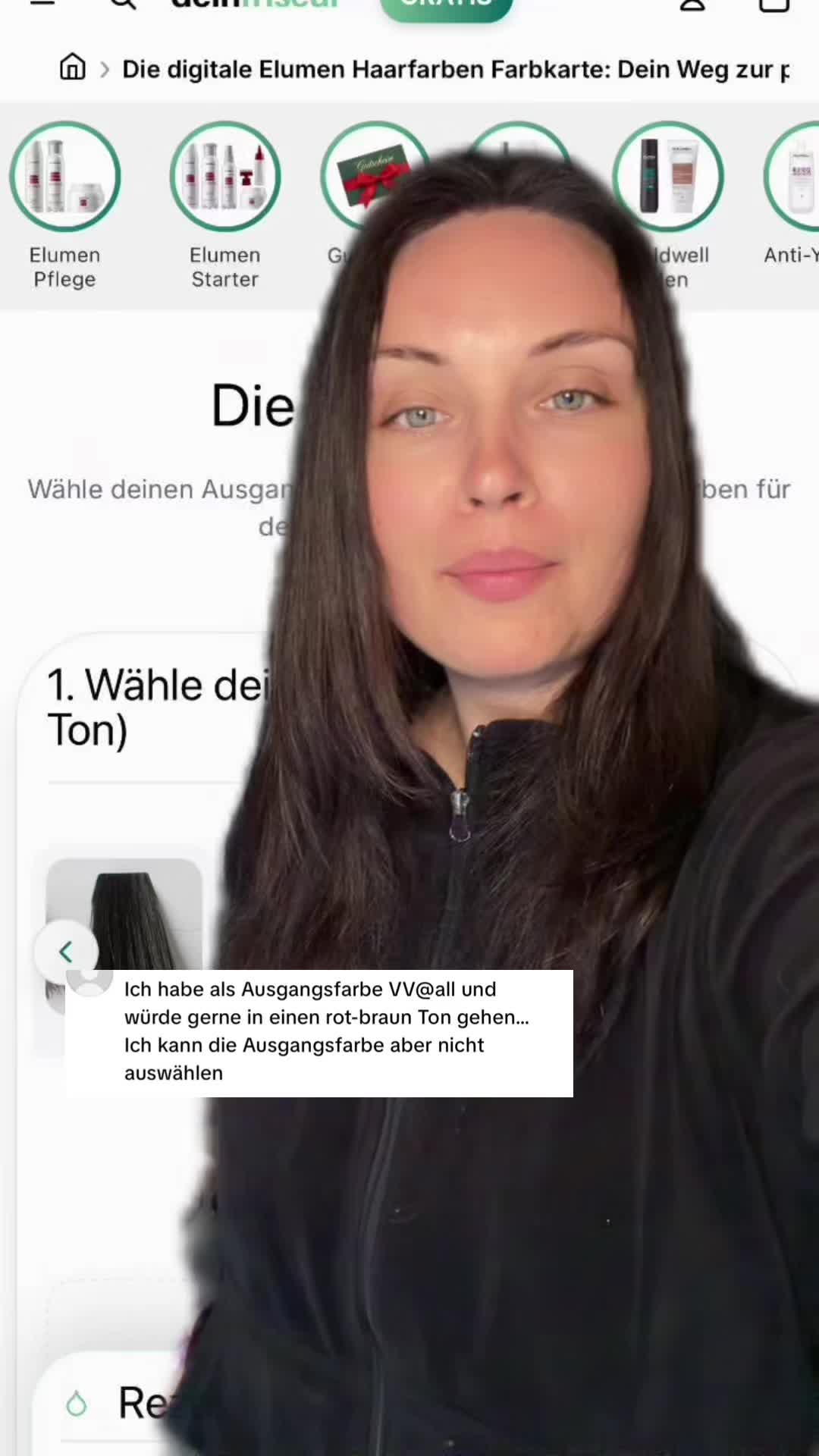 Standbild aus Chrissys Video