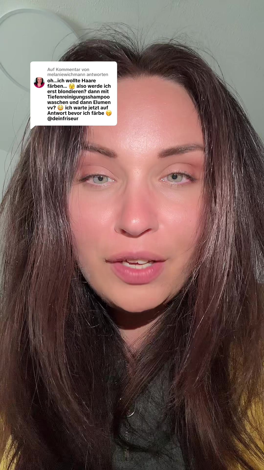 Standbild aus Chrissys Video