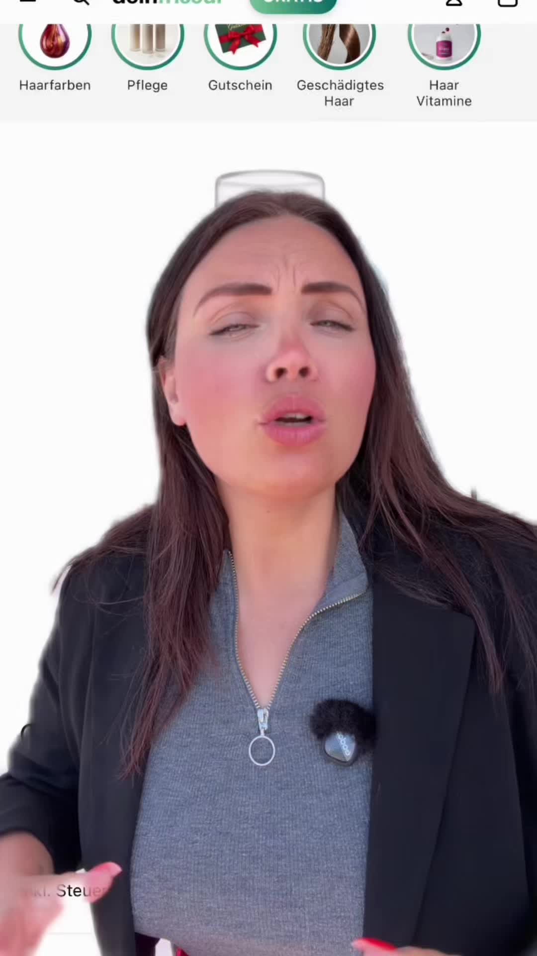 Standbild aus Chrissys Video