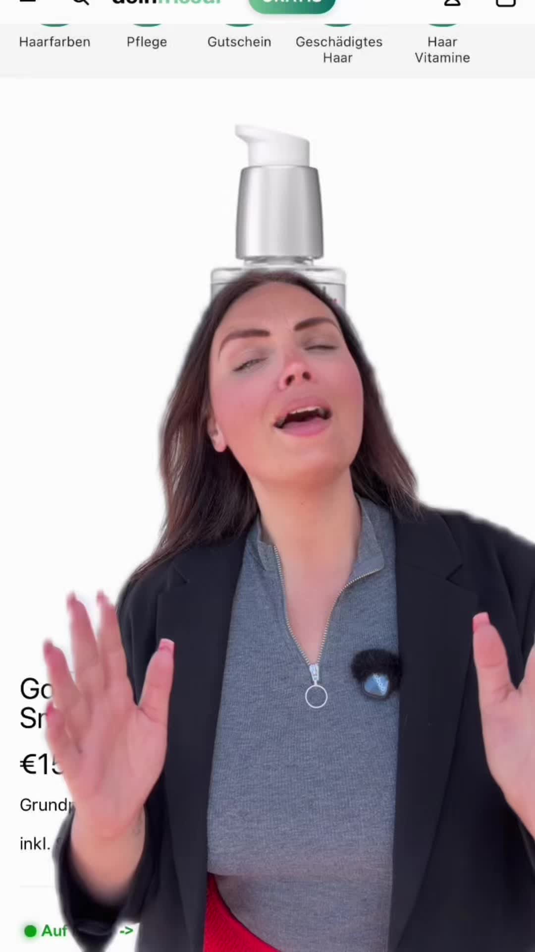 Standbild aus Chrissys Video