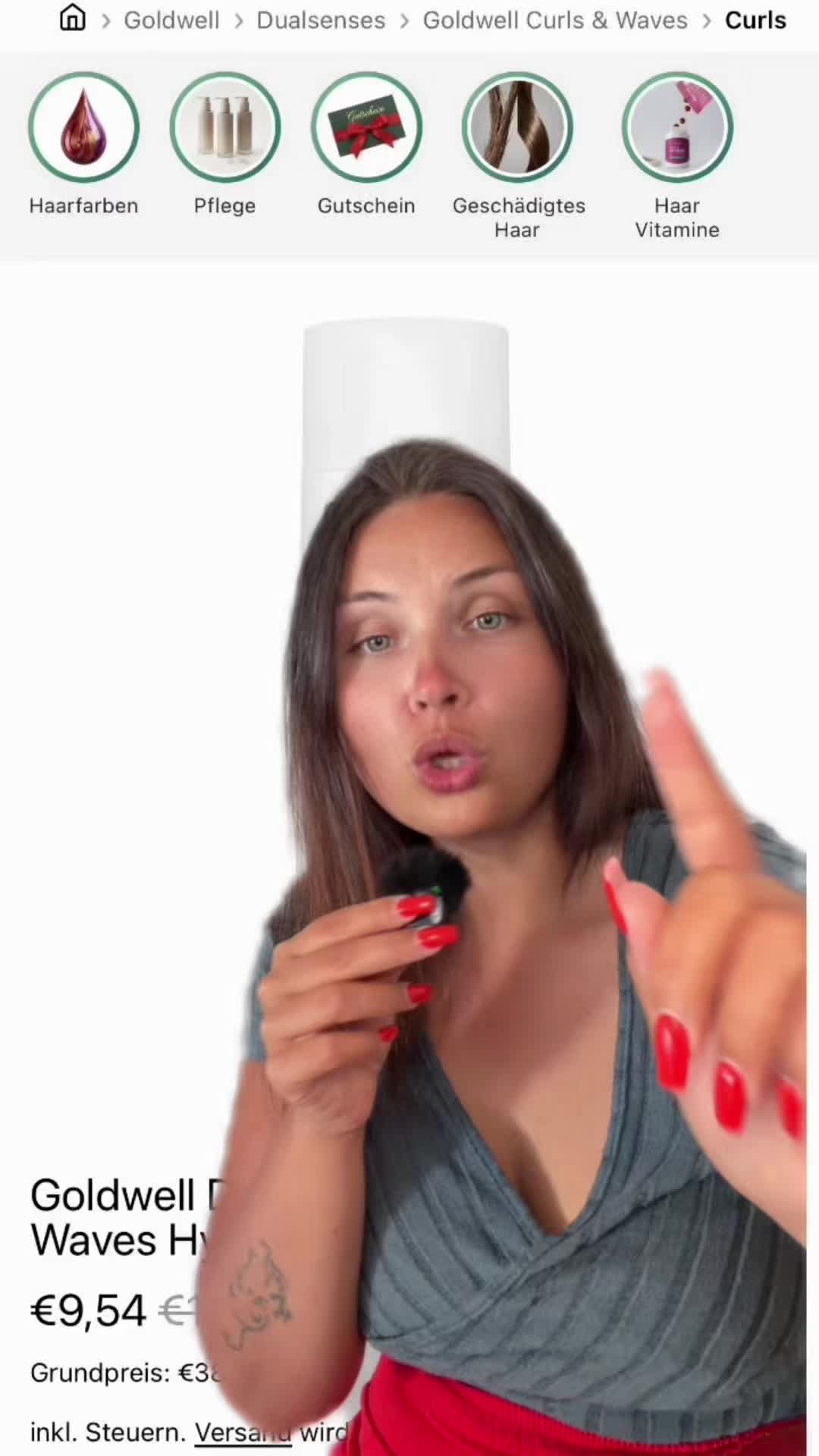 Standbild aus Chrissys Video
