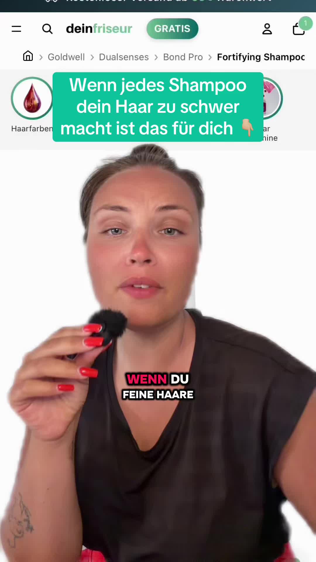 Standbild aus Chrissys Video