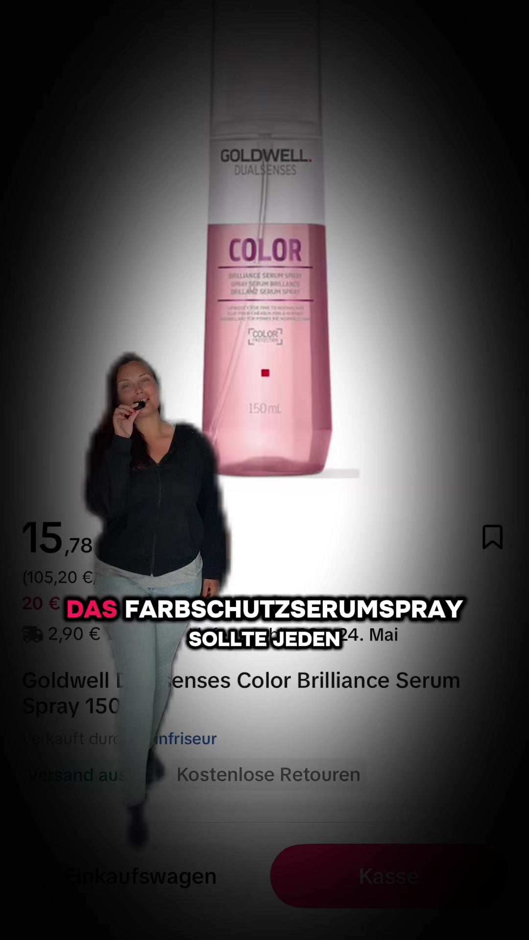 Standbild aus Chrissys Video