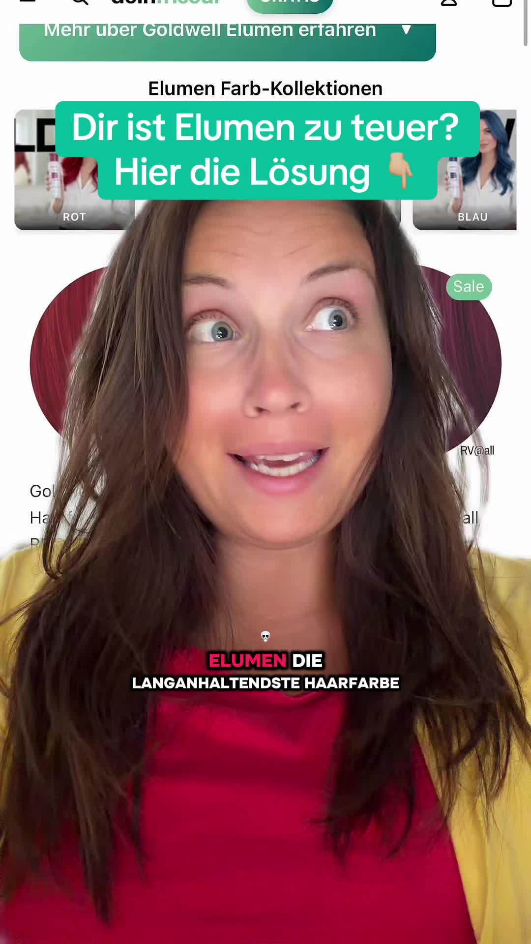 Standbild aus Chrissys Video