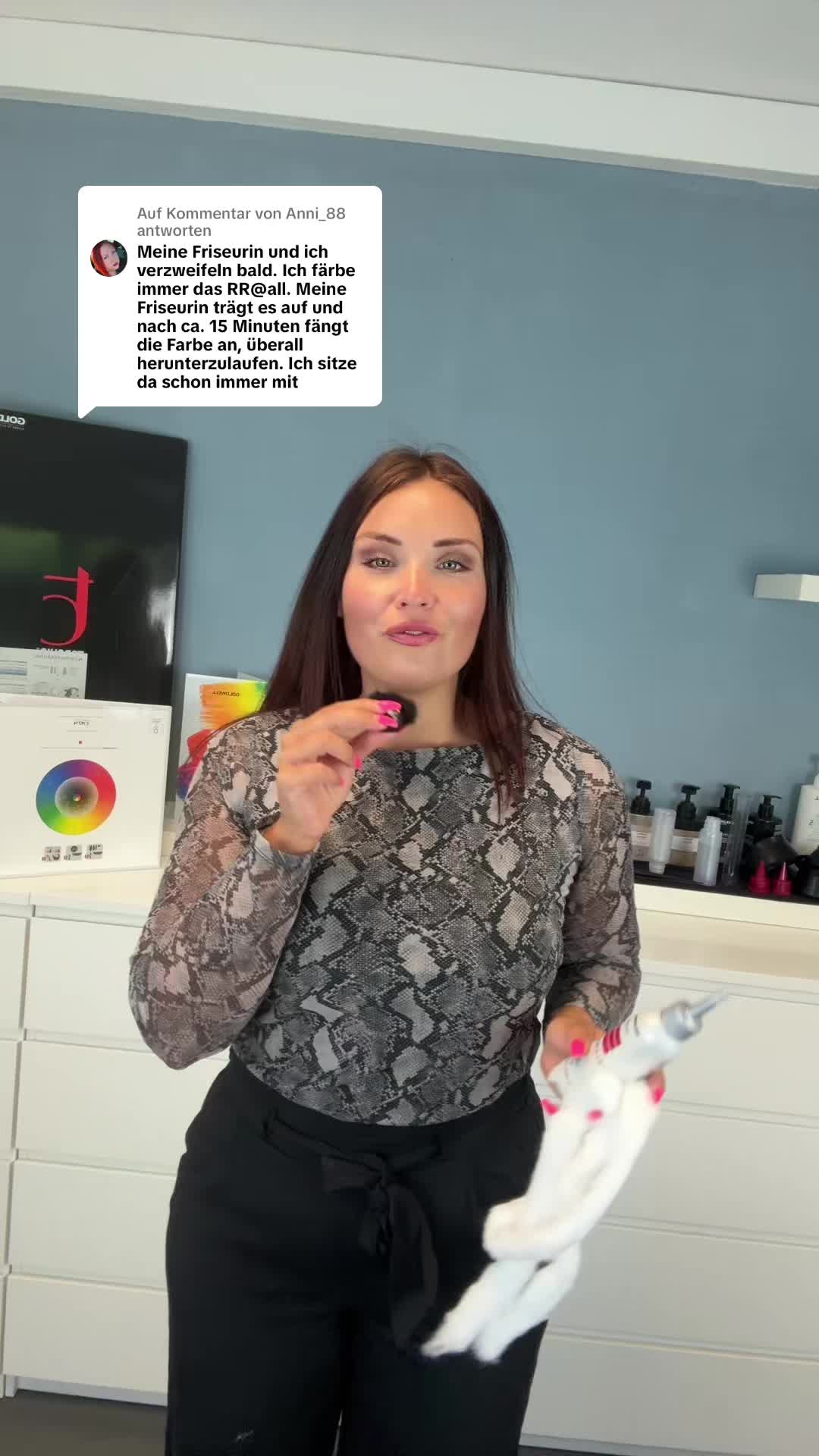 Standbild aus Chrissys Video