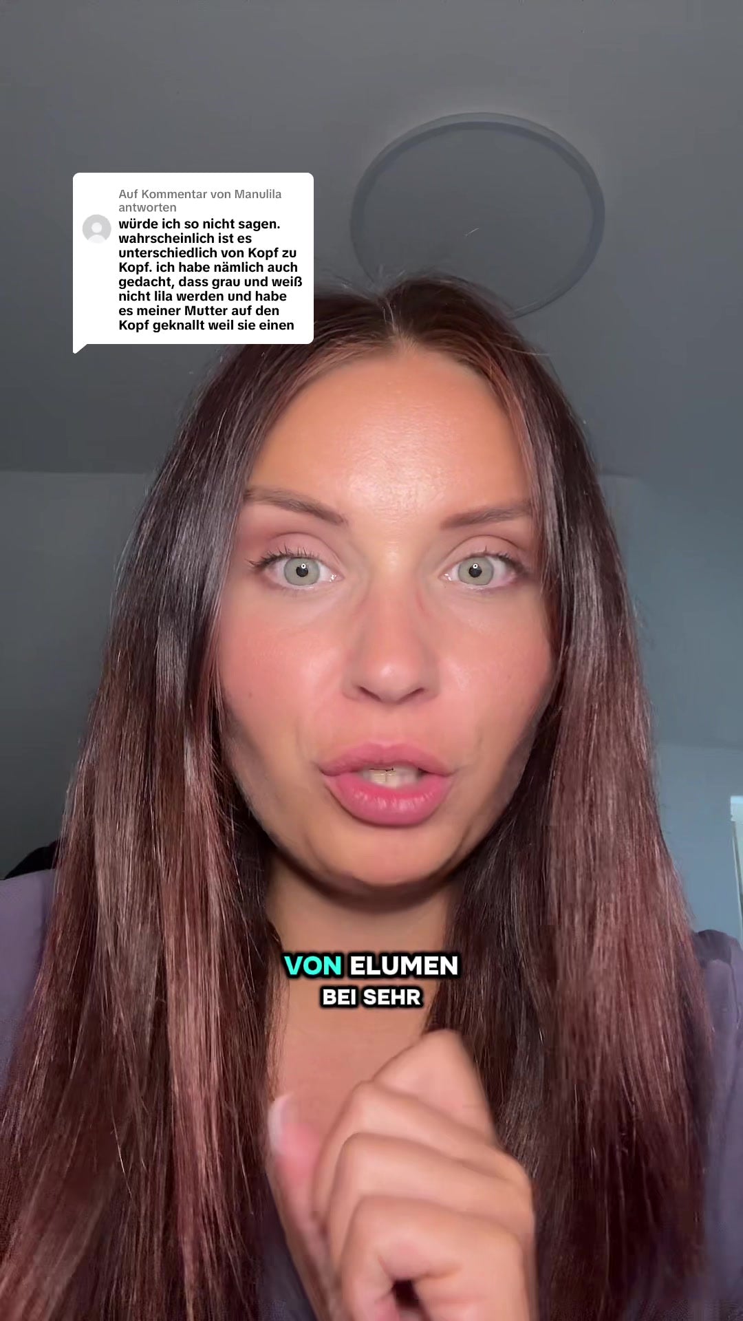 Standbild aus Chrissys Video