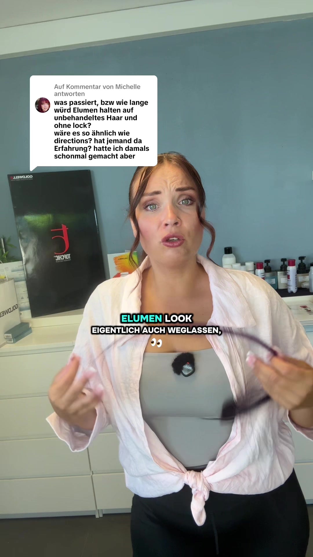 Standbild aus Chrissys Video