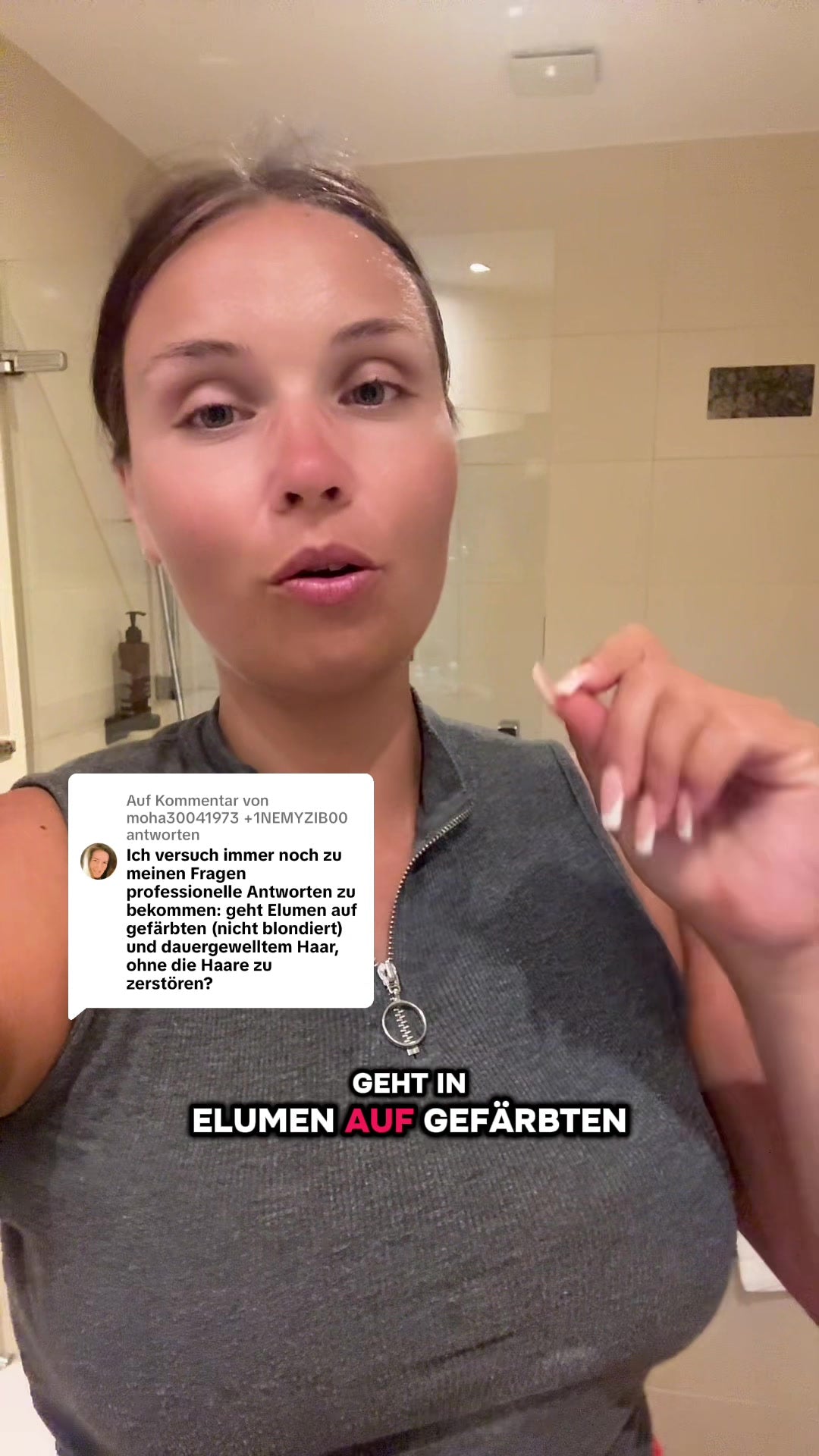Standbild aus Chrissys Video