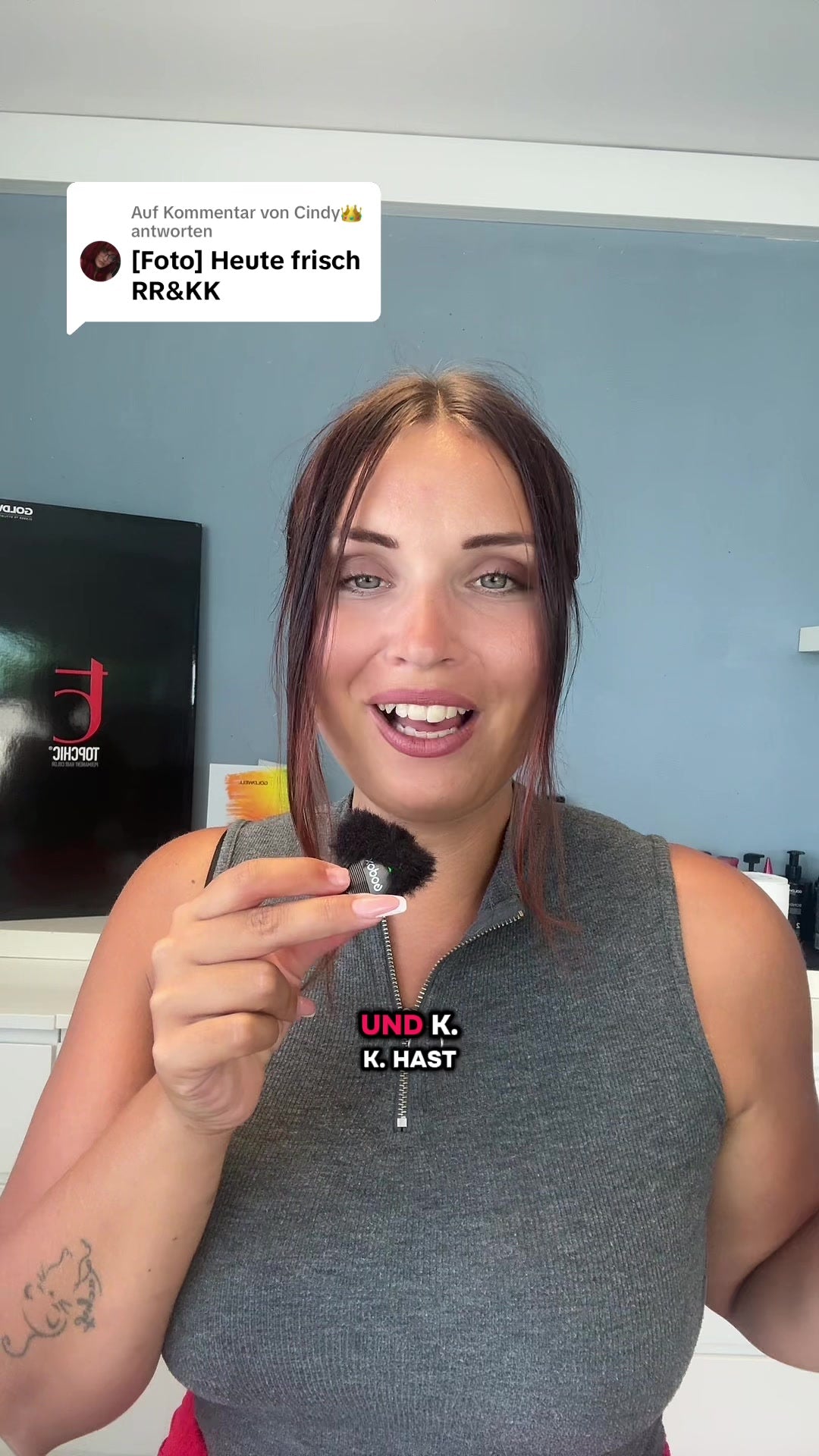 Standbild aus Chrissys Video