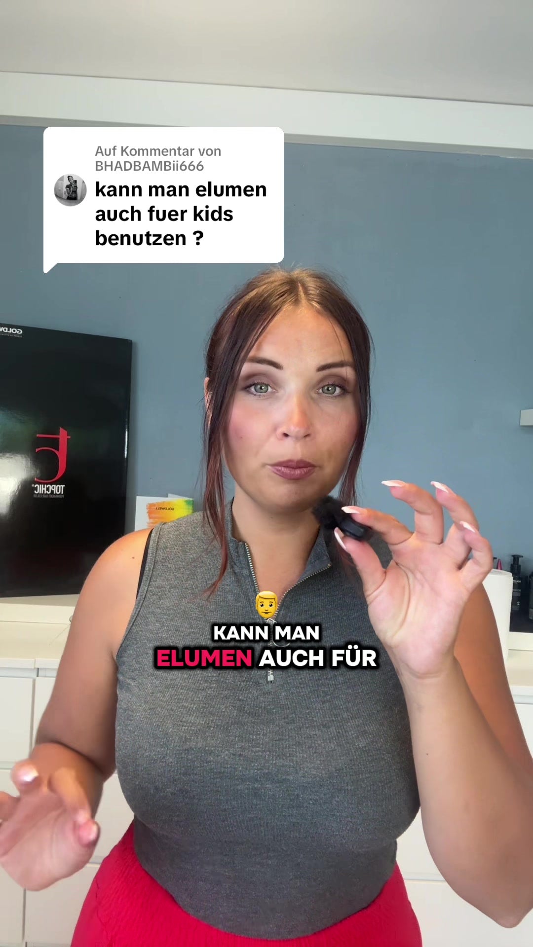 Standbild aus Chrissys Video