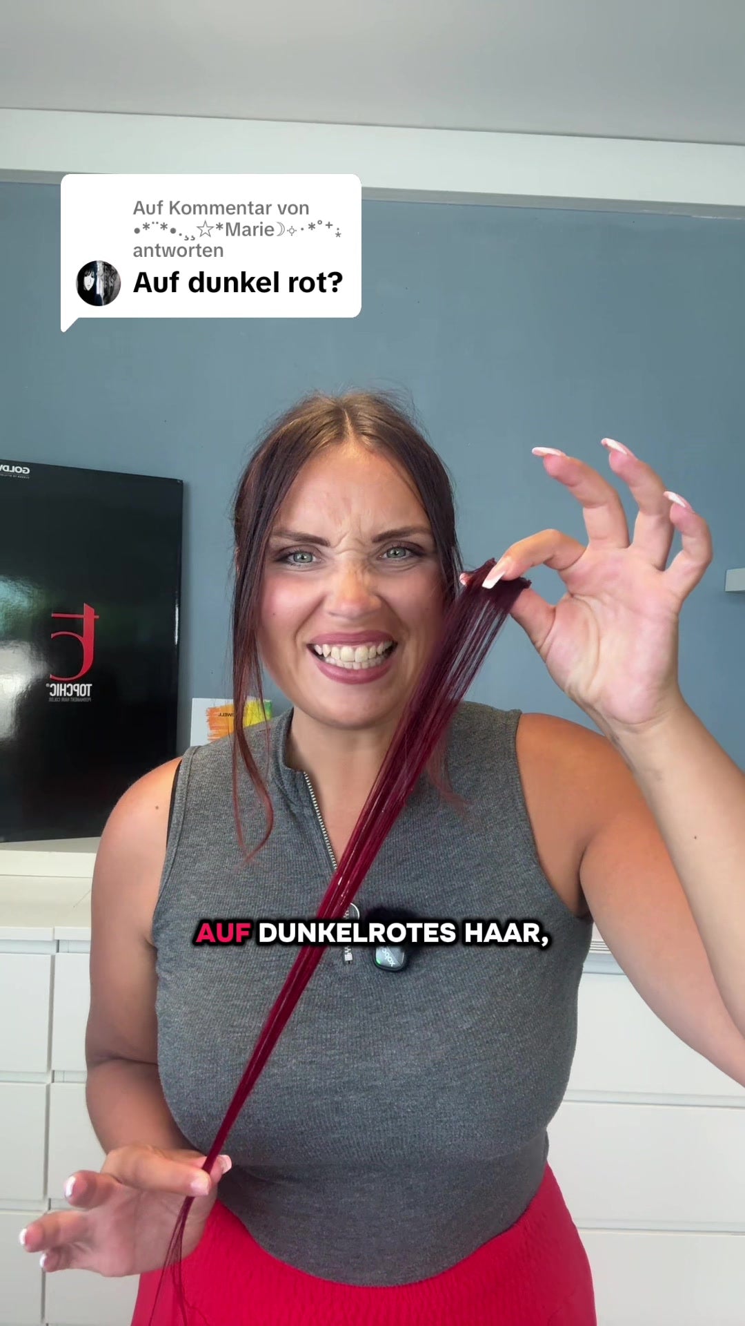 Standbild aus Chrissys Video