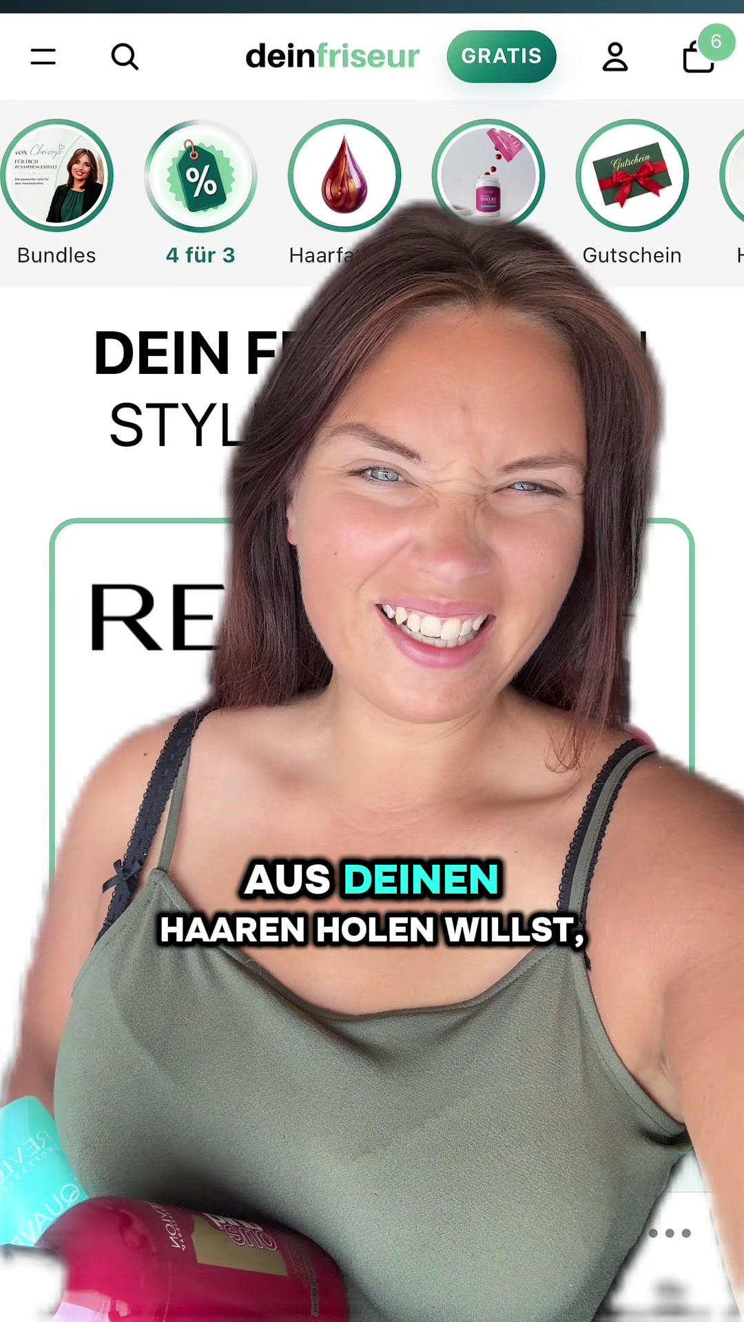 Standbild aus Chrissys Video