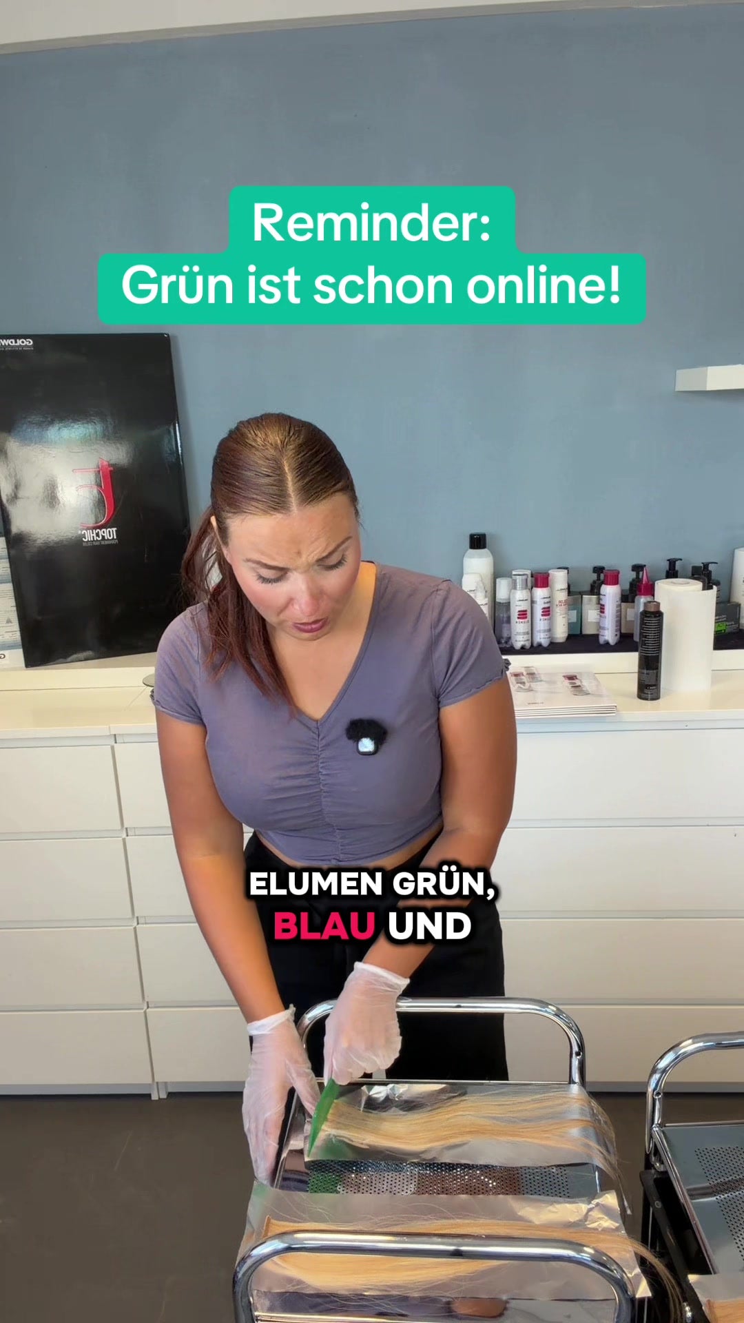 Standbild aus Chrissys Video