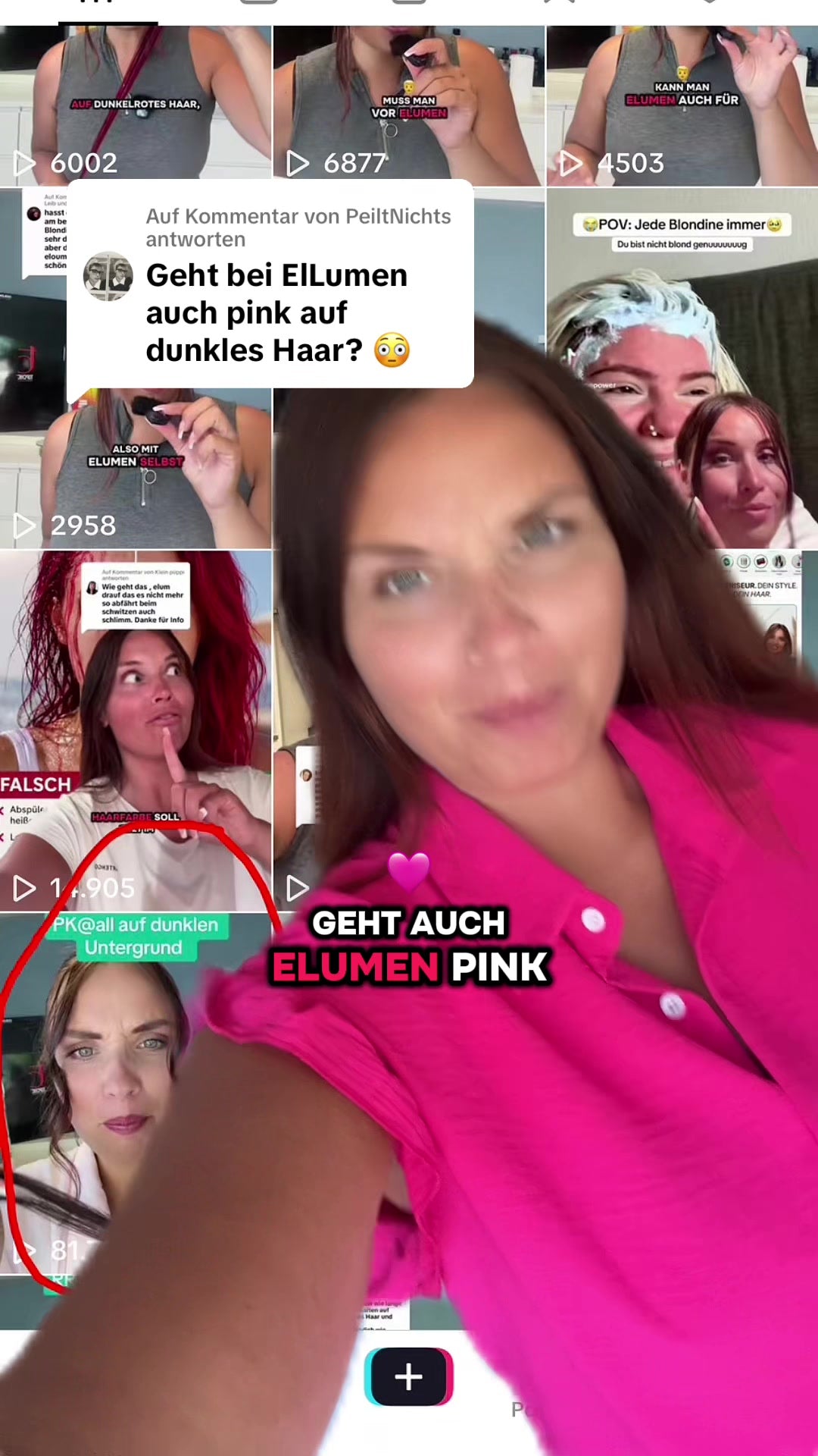 Standbild aus Chrissys Video