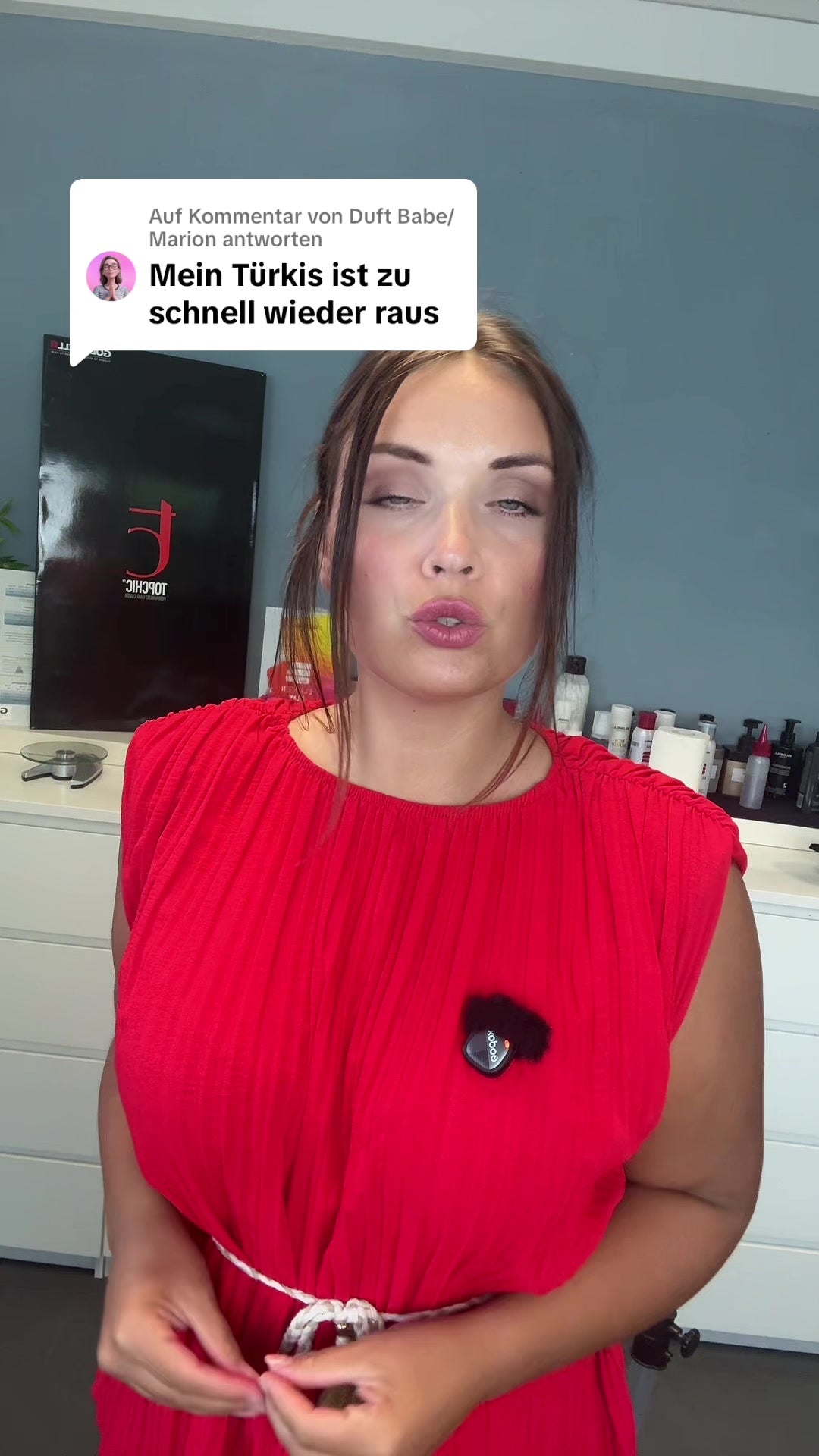Standbild aus Chrissys Video