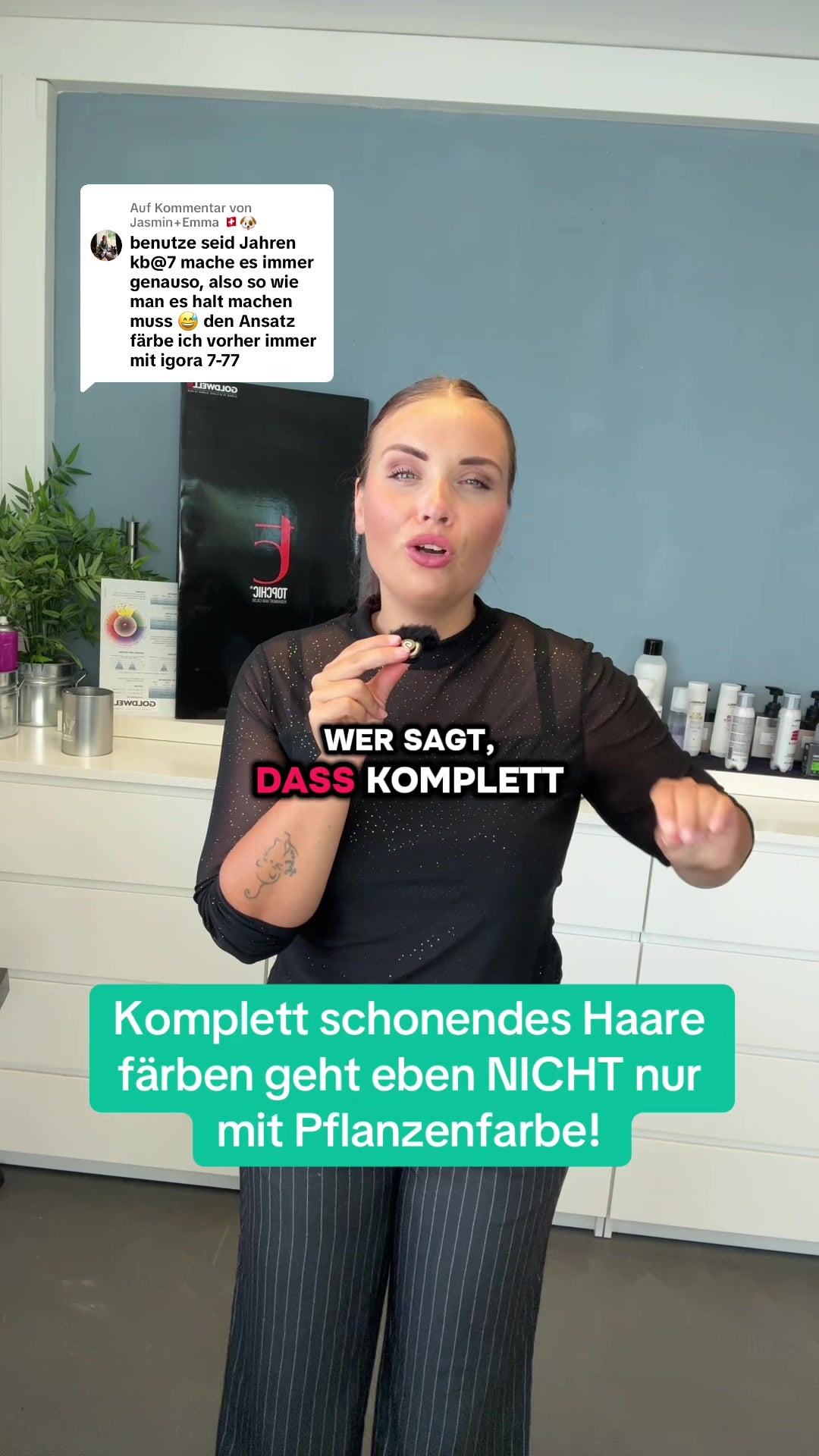 Standbild aus Chrissys Video